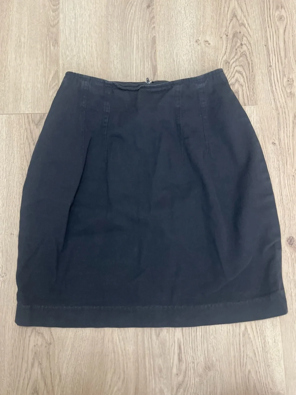 The Limited Black Denim Pencil Skirt (6)